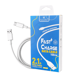 Cable Micro USB Kouders KOD-371 | Carga Rápida 2.1A | 1 Metro | Transferencia de Datos High Speed