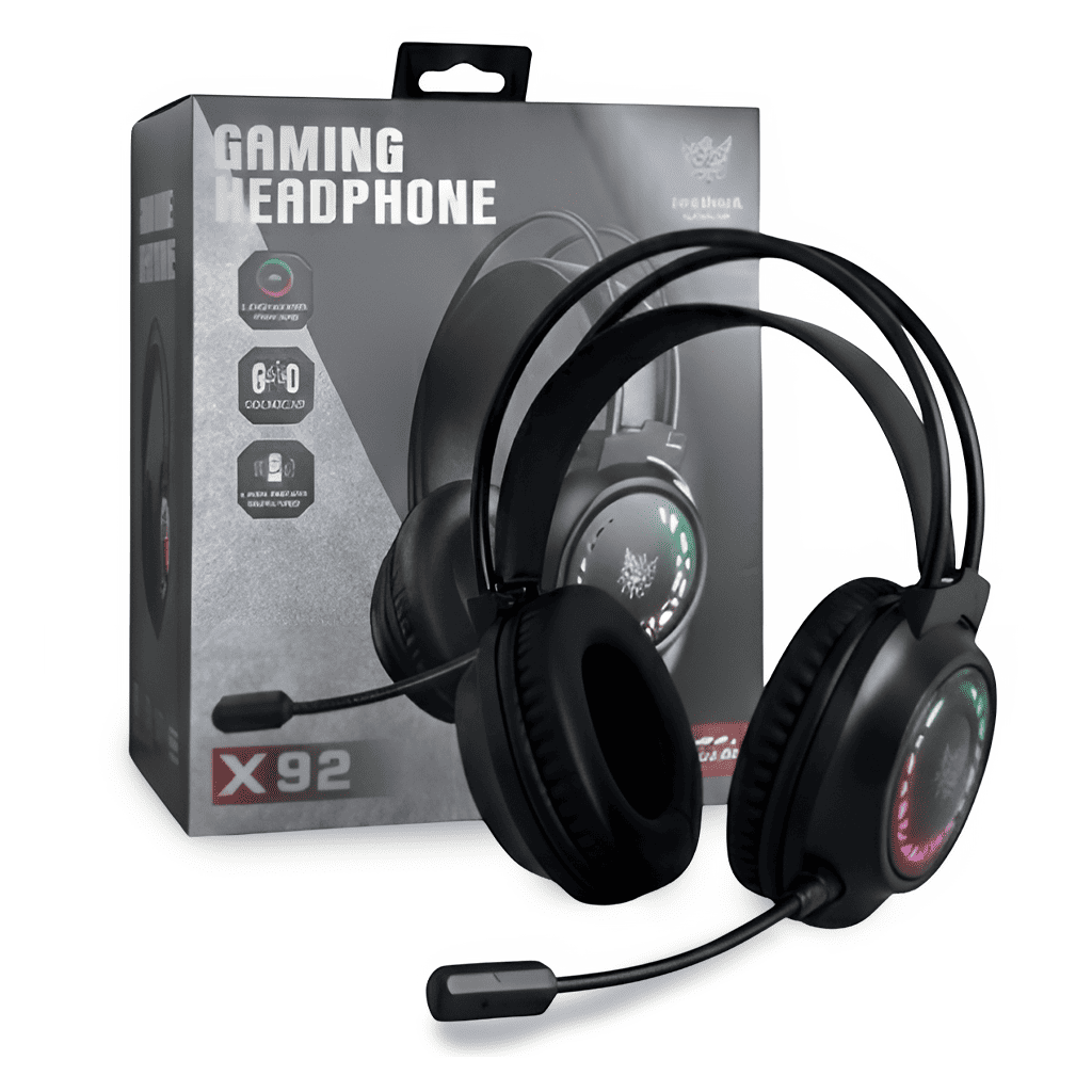 Audífonos Gamer ONIKUMA X92 - Sonido Envolvente & Iluminación LED Dinámica