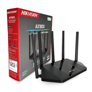 Router Inalámbrico Hikvision AX1800 Dual Band Wi-Fi 6 (DS-3WR18X)