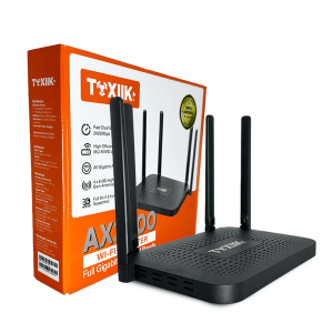 Router Inalámbrico Toxiik AX3000 WiFi 6 (Modelo TOK-AX30)