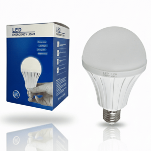Bombillo LED Recargable de Emergencia 12W - Autonomía hasta 4 Horas