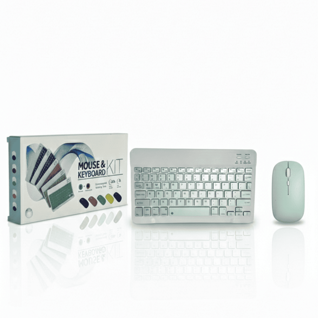 Set de Teclado y Mouse | Recargable | Ultra-Slim | Bluetooth / Wireless