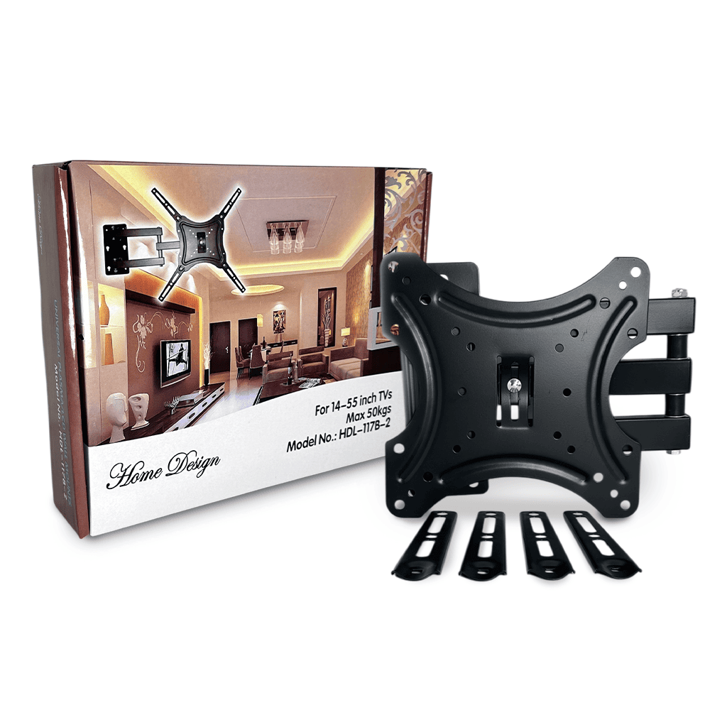 Base de Televisor Articulada HDL-117B-2 para Pantallas de 14" a 55"