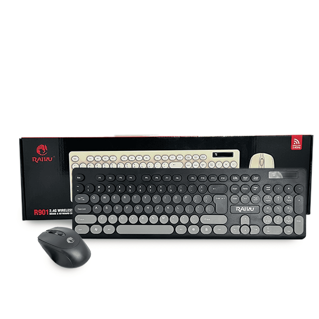 Set de Teclado y Mouse Gamer Raiku R901 | 2.4G Wireless