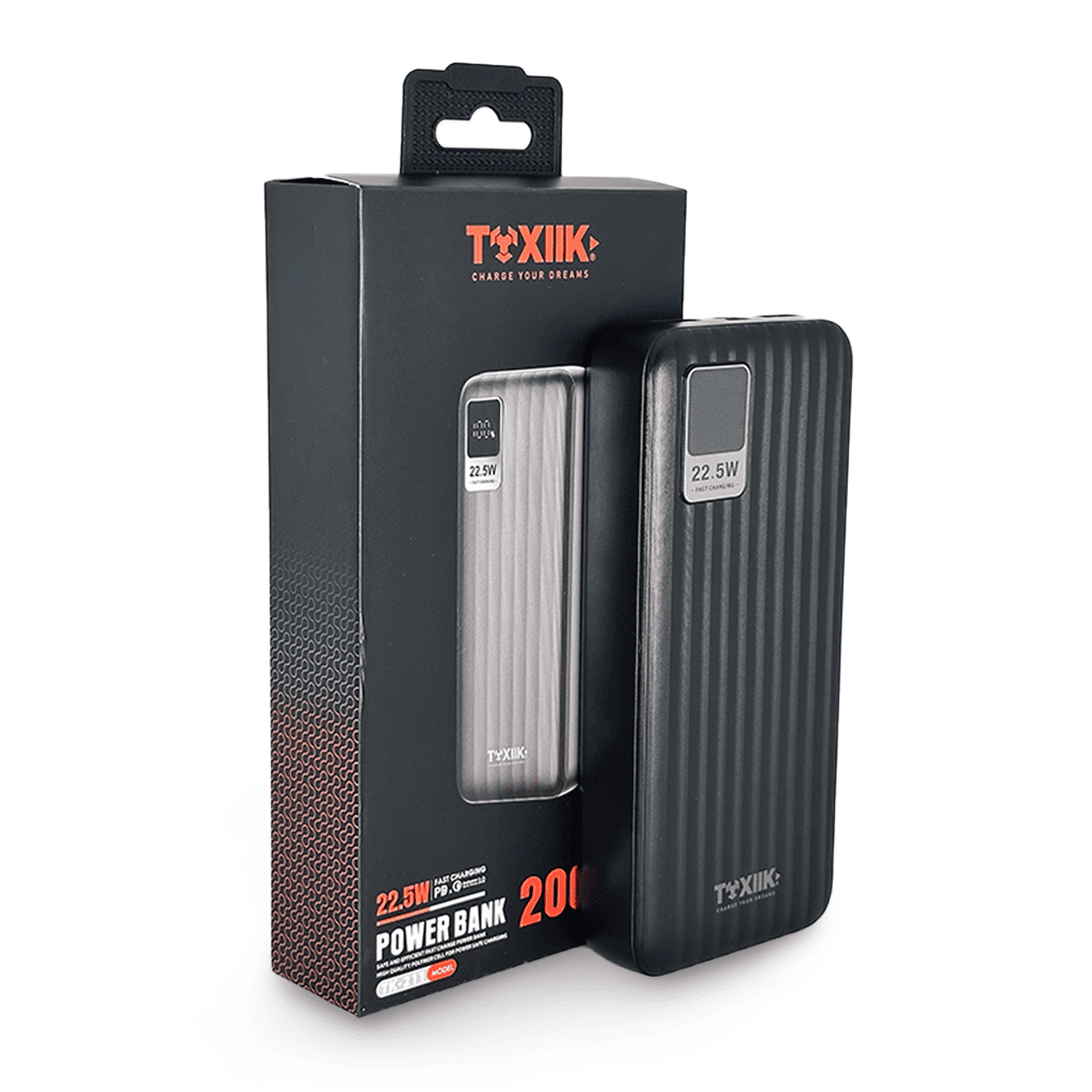 Power Bank TOXIIK TK-211 20,000 mAh - 22.5W Super Fast Charging