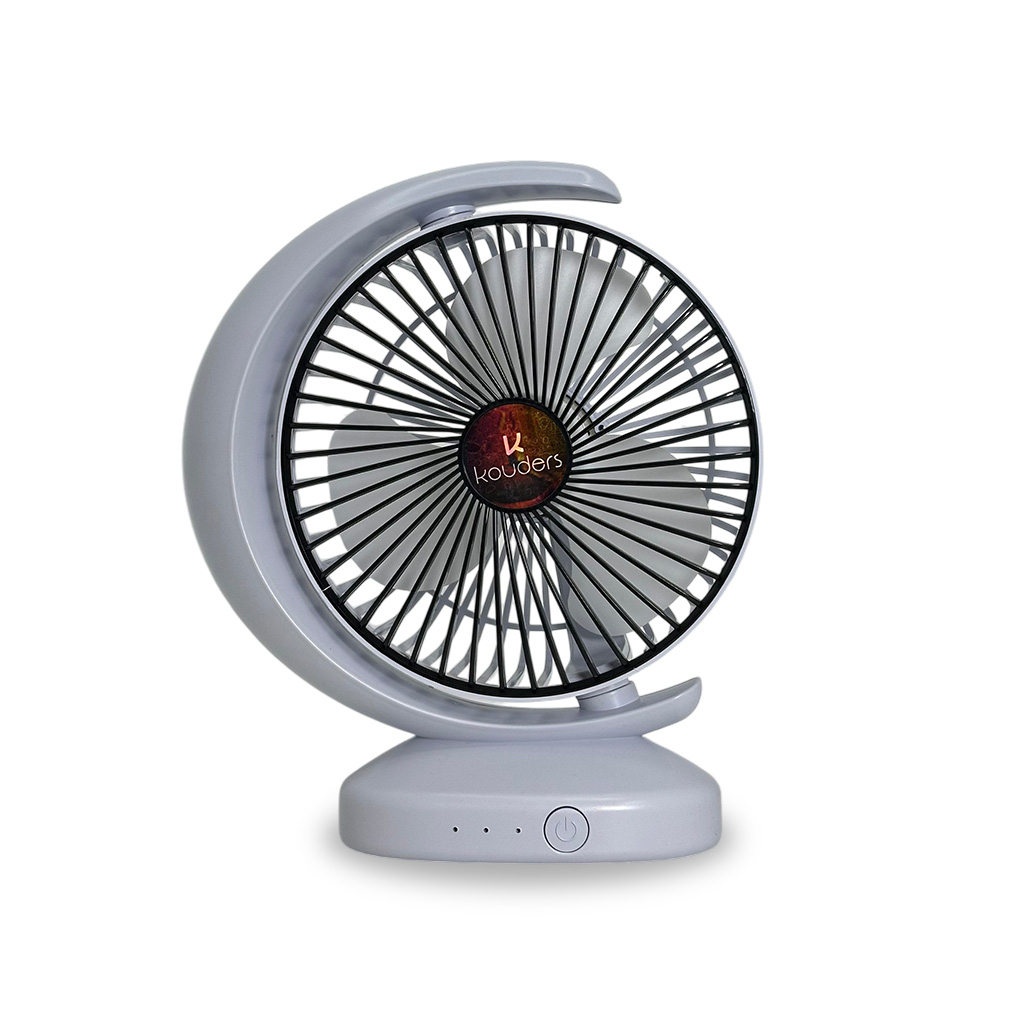 Mini Ventilador Portátil Kouders 888 | Recargable USB | 3 Velocidades