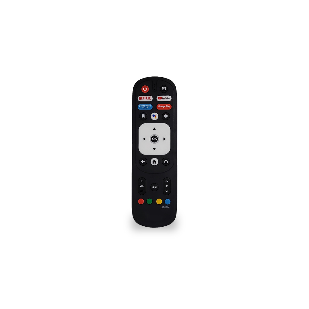 Control Remoto Universal para Smart TV JVC y Vizzion | Modelo AD1774