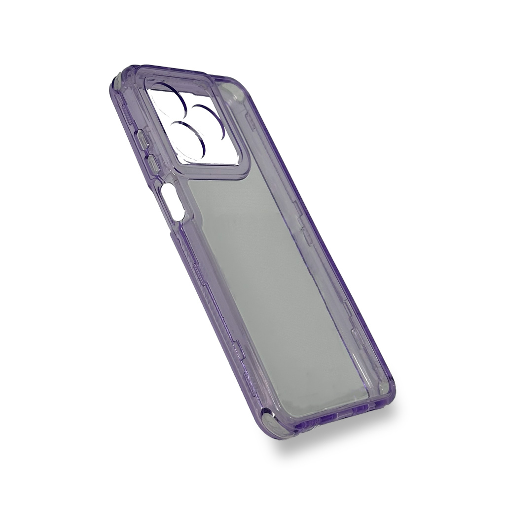 Case Protector 360 Full Body | Tres Capas de Seguridad con Borde Neón | Compatible con Honor X5c
