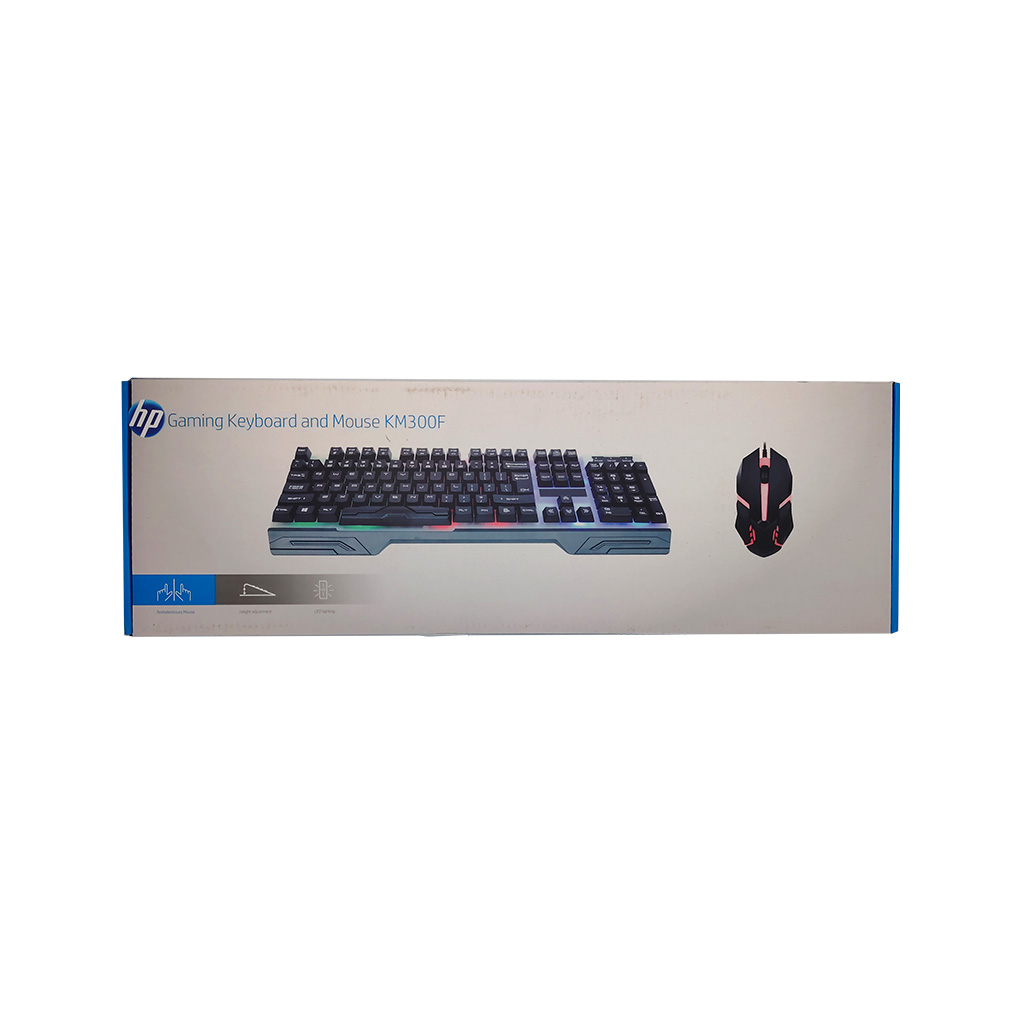 TECLADO + MOUSE GAMING HP KM300F