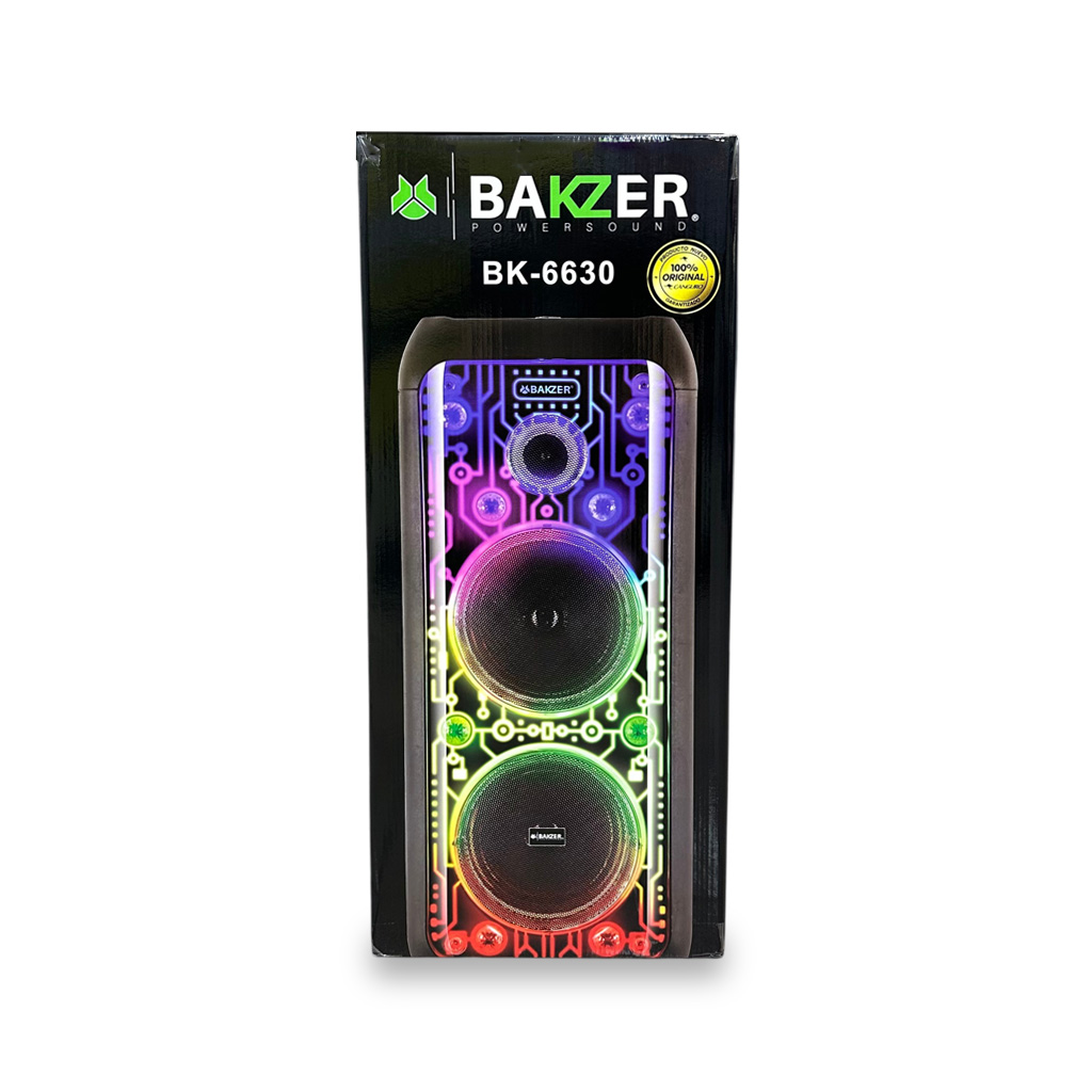 Corneta Inalámbrica Bakzer Power Sound BK-6630 - Triple 6.5"