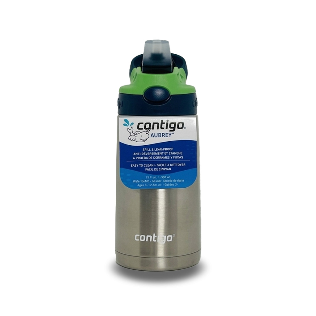 Vaso Termo Contigo Kids Ashville | 13 oz (384 ml) | Color Blue Green Apple