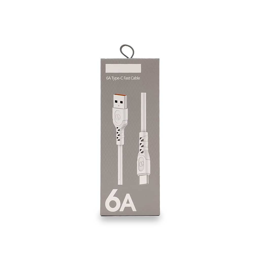 Cable Honor HN418 Fast Cable | USB-A a Tipo-C | 6A de Alta Velocidad