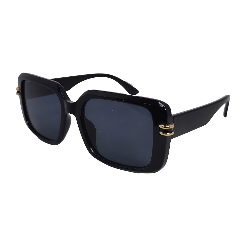 Lentes de Sol Fashion 5161 | Diseño Cuadrado "Soft Edge" | Montura Negra