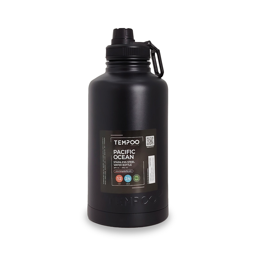 Termo Tempo Pacific Ocean | 64oz (1892ml) | Acero Inoxidable con Aislamiento al Vacío y Doble Tapa