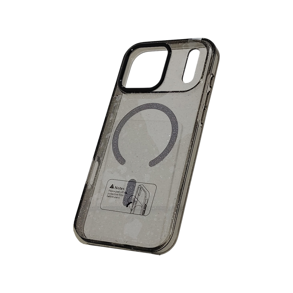 Case Semi Transparente Escarchado para iPhone 17 Pro Max