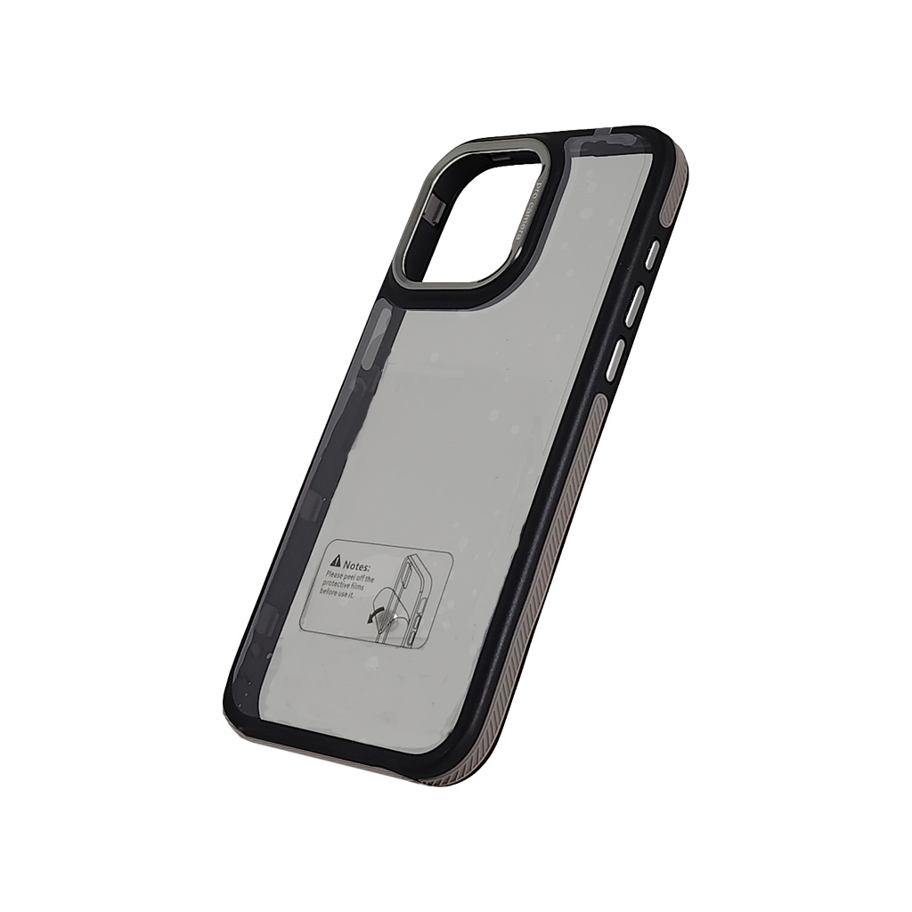 Forro Semitransparente Ahumado para iPhone 15 Pro Max