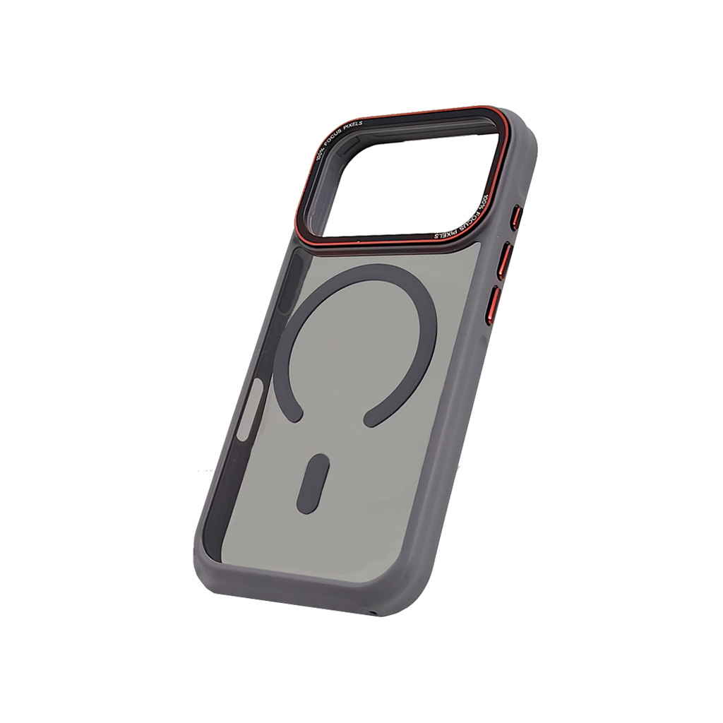 Forro Semitransparente Ahumado Premium para iPhone 17 Pro
