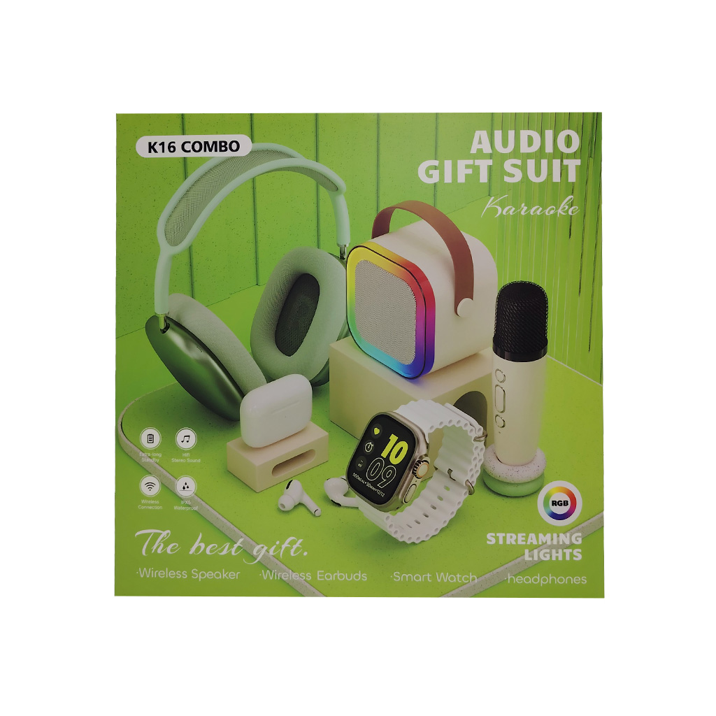 Kit K16 Audio Gift Suit Karaoke - Imagen 2