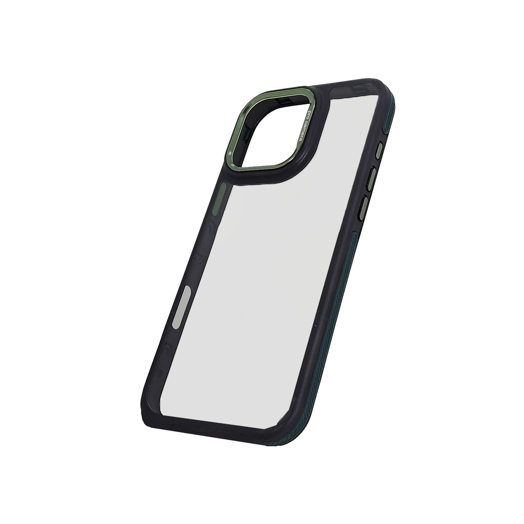 Forro iPhone 16 Pro Max Ahumado Antishock Borde All-Around