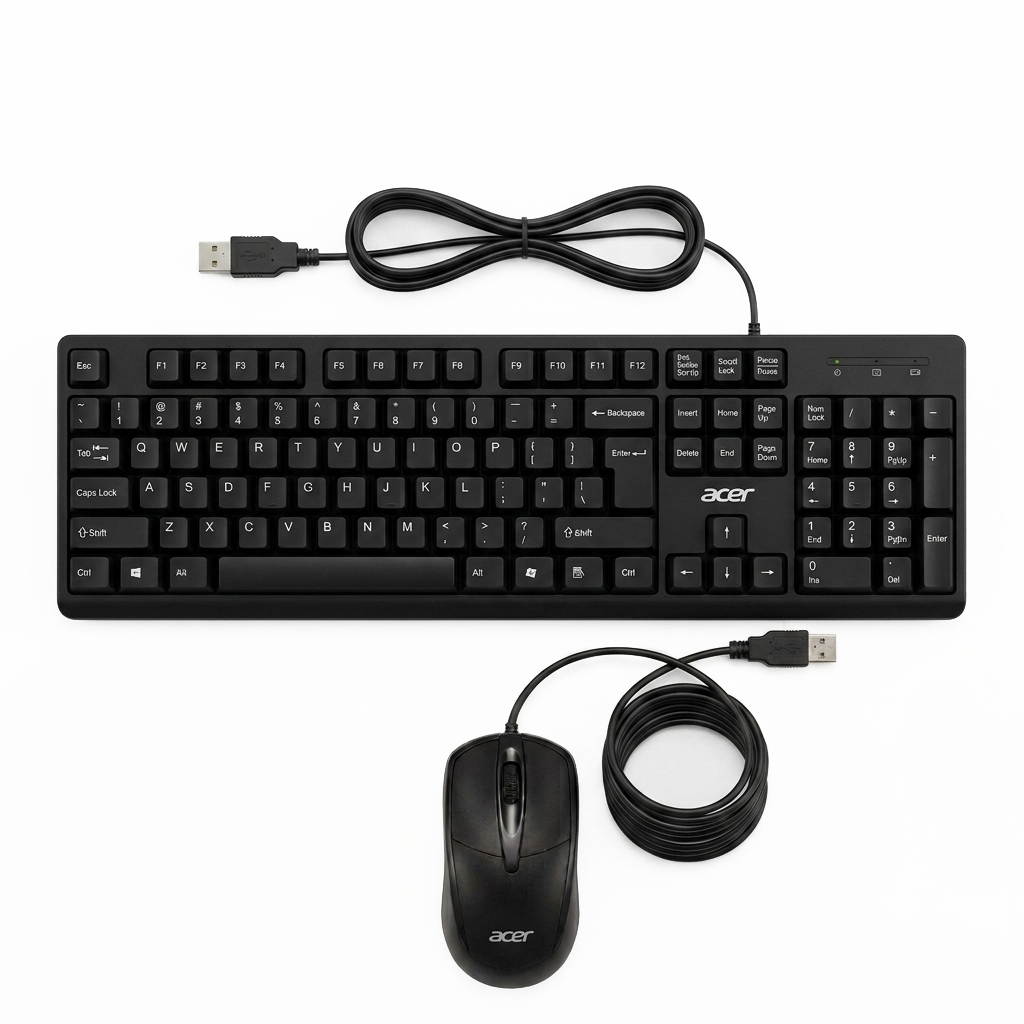 Kit de Teclado Tradicional y Mouse Acer OAK030