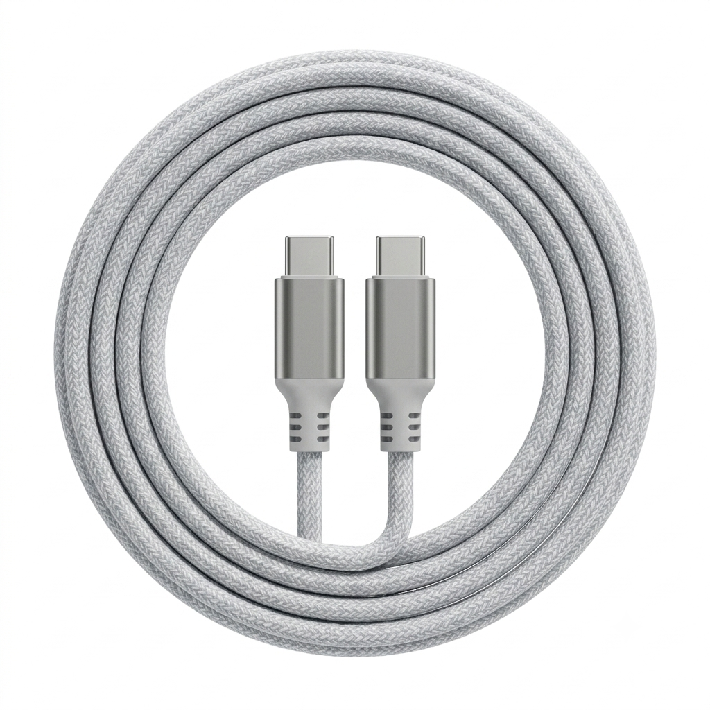 Cable de Carga Rápida Toxiik Technology USB-C a USB-C 60W | 1 Metro