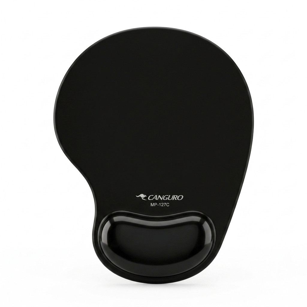 Mouse Pad Ergonómico Canguro (MP-127C) | Reposamuñecas de Gel