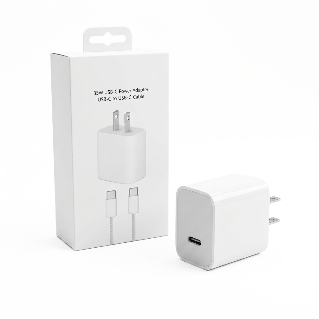 Cargador Apple de Carga Rápida de 35W | Cable USB-C a USB-C - Imagen 2
