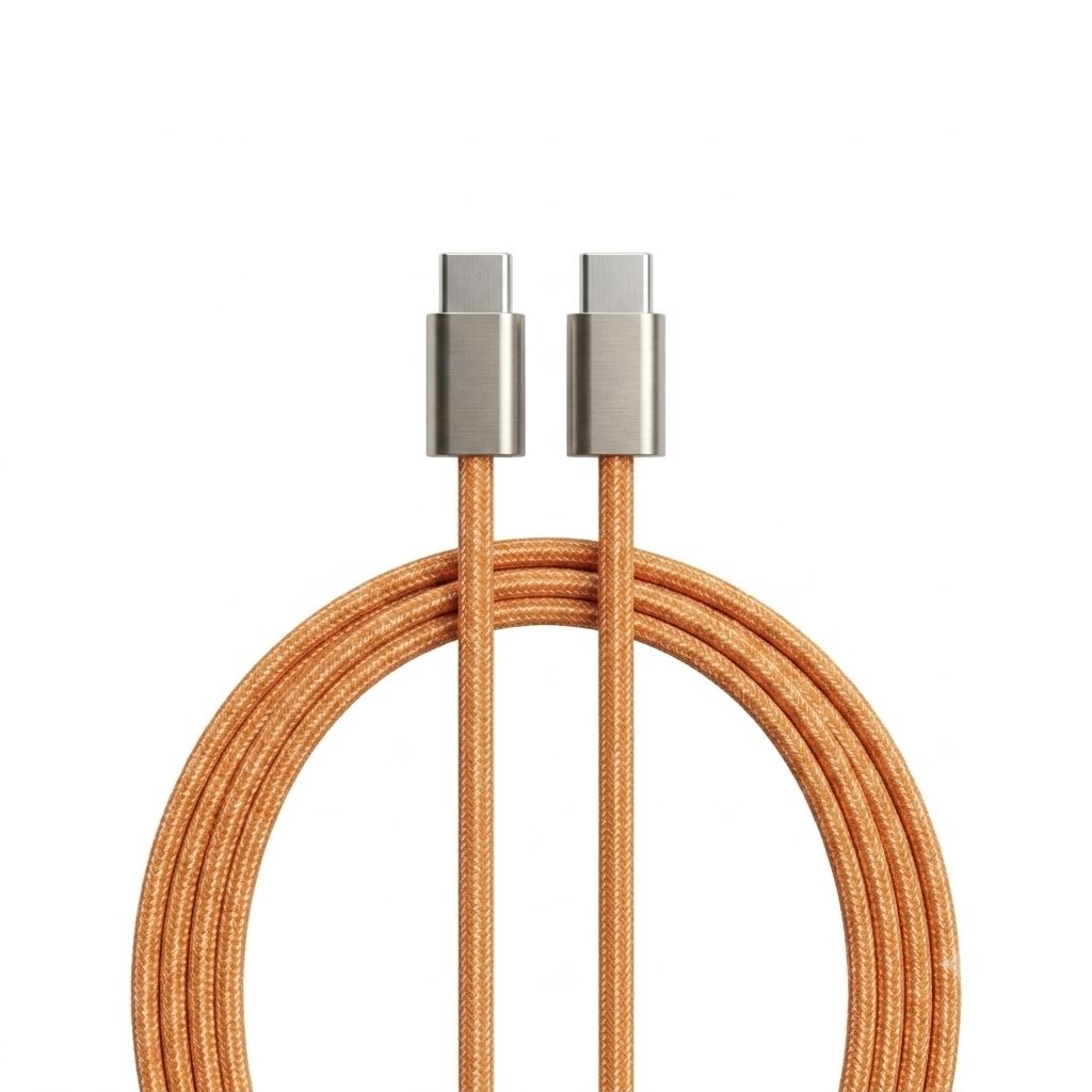 Cable de Carga Rápida Toxiik USB-C a USB-C 60W | 1 Metro