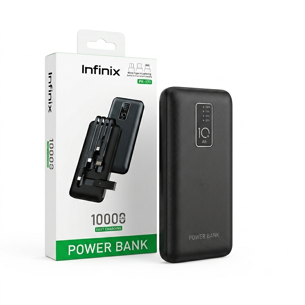 Power Bank Portátil Infinix (PK-171) | 10,000 mAh