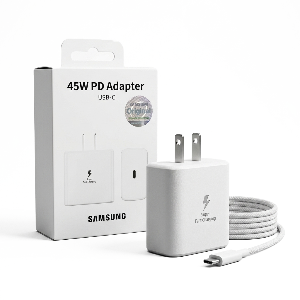 Adaptador de Carga Rápida 45W Samsung (EP-TA845) | USB Tipo-C
