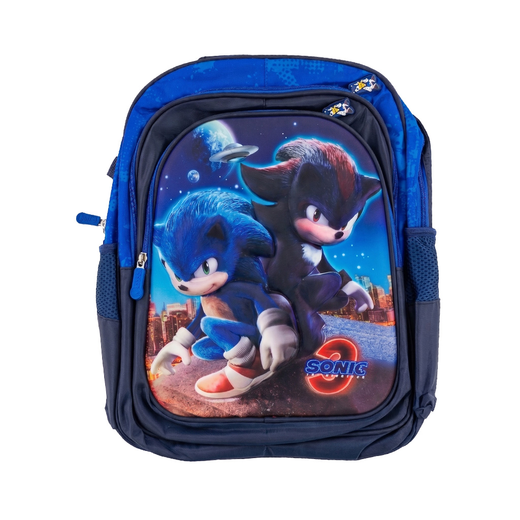 Bolso Infantil Sonic 6543 | Frente 3D