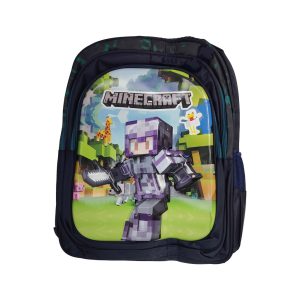 Bolso Infantil Minecraft 6543 | Frente 3D