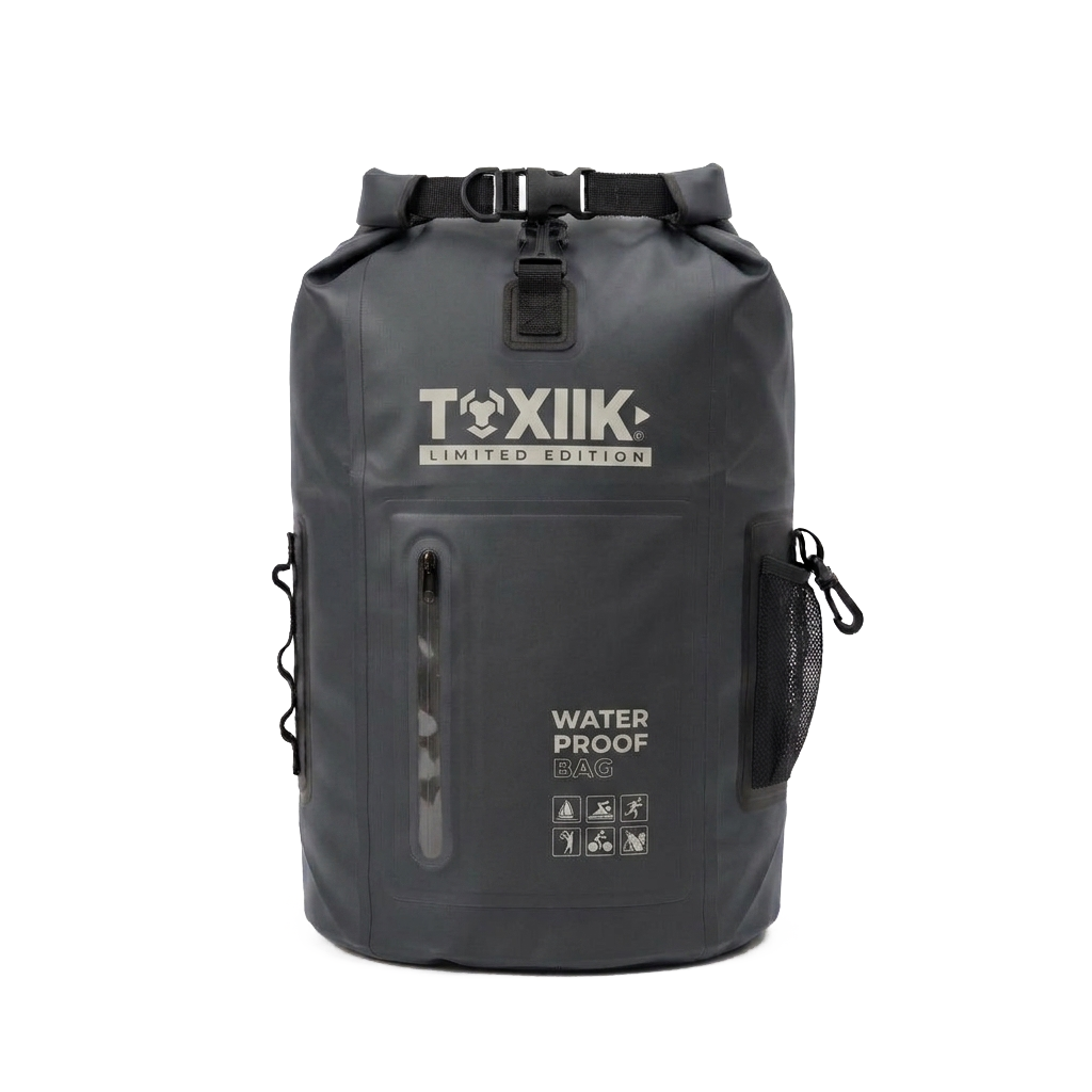 Bolso Impermeable Toxiik | 25 Litros, Cierre Enrollable Anti-Filtraciones - Imagen 2