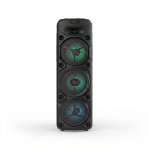 Corneta Inalámbrica Portátil Sing-E | Triple Woofers de 8", Potencia 20W