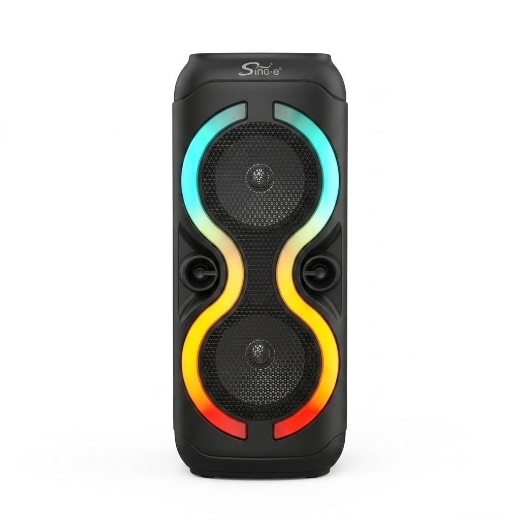 Corneta Inalámbrica Bluetooth Sing-E | Doble Woofer de 8", 20W