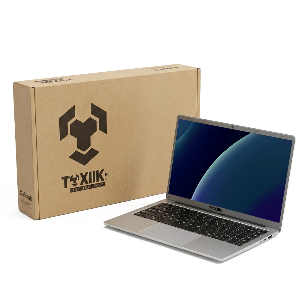 Laptop Toxiik X-Book | Pantalla 14" FHD, Procesador Intel Celeron N4500 | Windows 11 Pro - Imagen 3