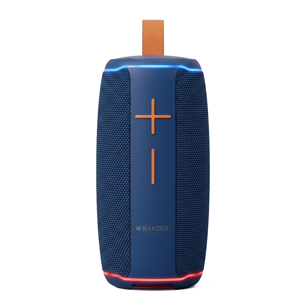 Corneta Inalámbrica Bakzer | 30W | Anillos de Luz LED RGB