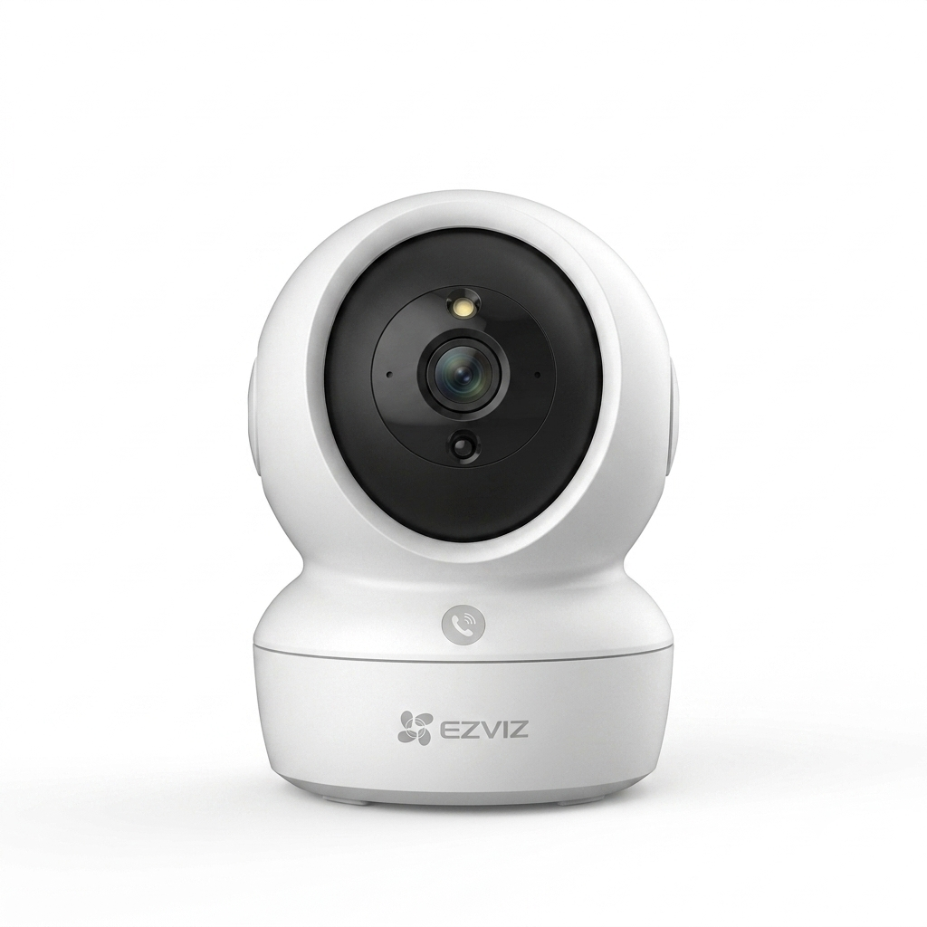 Cámara de Seguridad Interior Wi-Fi EZVIZ H6c Pro 2K (3MP) (CS-H6C-R105-1L3WF) | Panorámica 360°