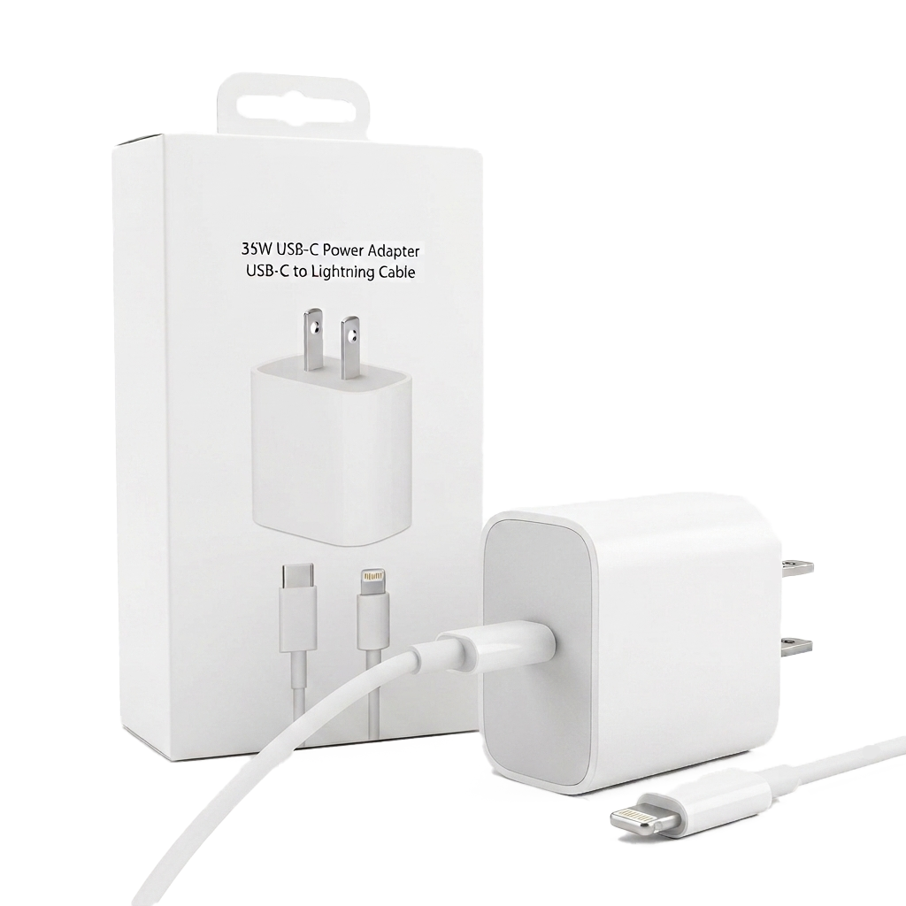 Cargador de Carga Rápida 35W | Cable USB-C a Lightning - Imagen 2