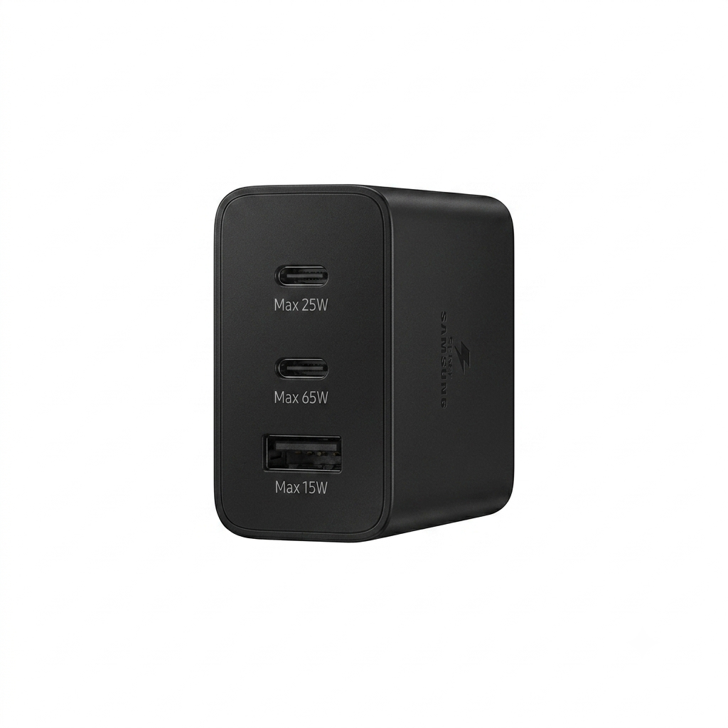 Cargador de Carga Rápida Trio 65W Samsung (EP-T6530) | 3 Puertos - Imagen 2
