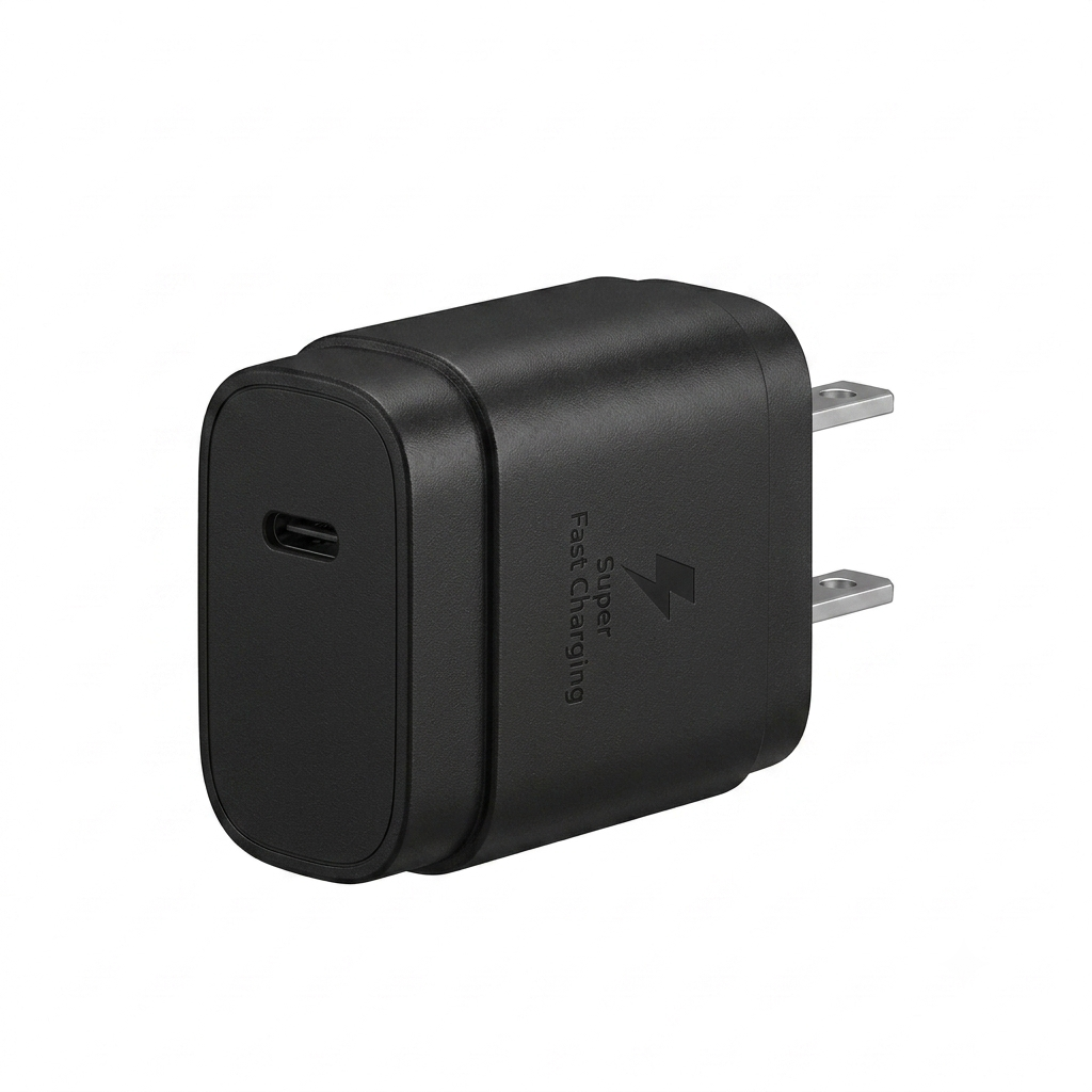 Cargador Samsung 25W (EP-TA800) | Puerto Único USB Tipo-C + Cable USB-C a USB-C